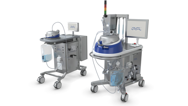 Separador centrífugo CultureOne de Alfa Laval, diseñado para aplicaciones biofarmacéuticas, mostrado en un entorno industrial con diseño compacto, acero inoxidable y componentes higiénicos.