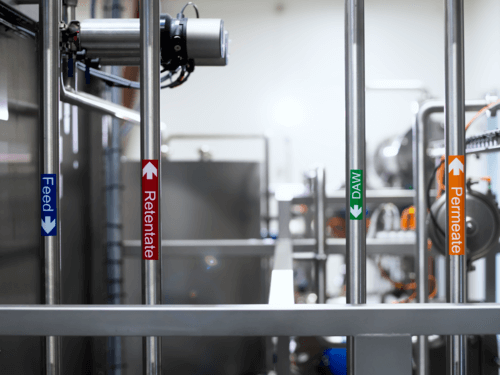 Feed Retentate Daw Permeate