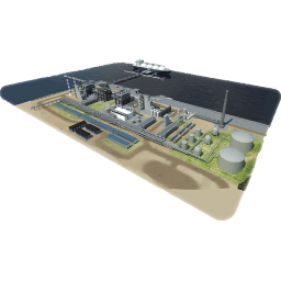 Gasproductie op land